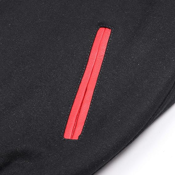 Black-Red Varsity Letterman Jacket