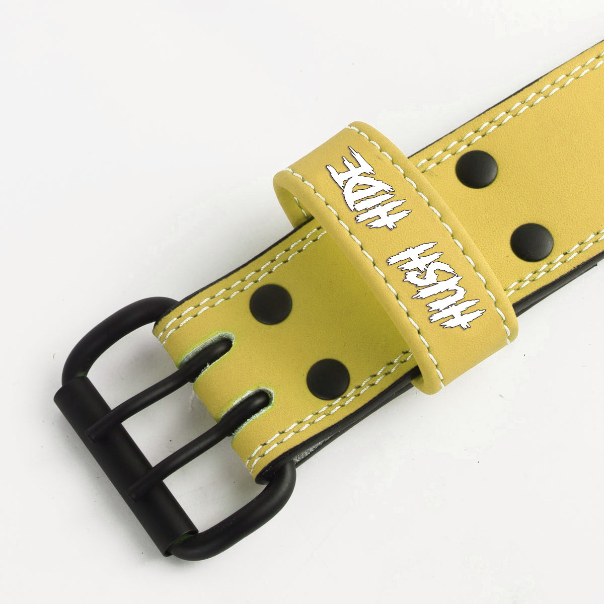 Hush Hide Weighlifting Belt with Black Buckle