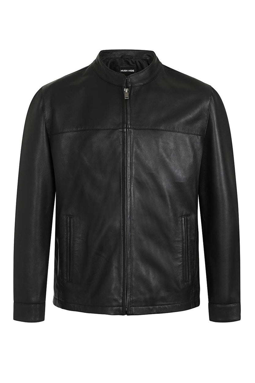 Classic Black Leather Jacket