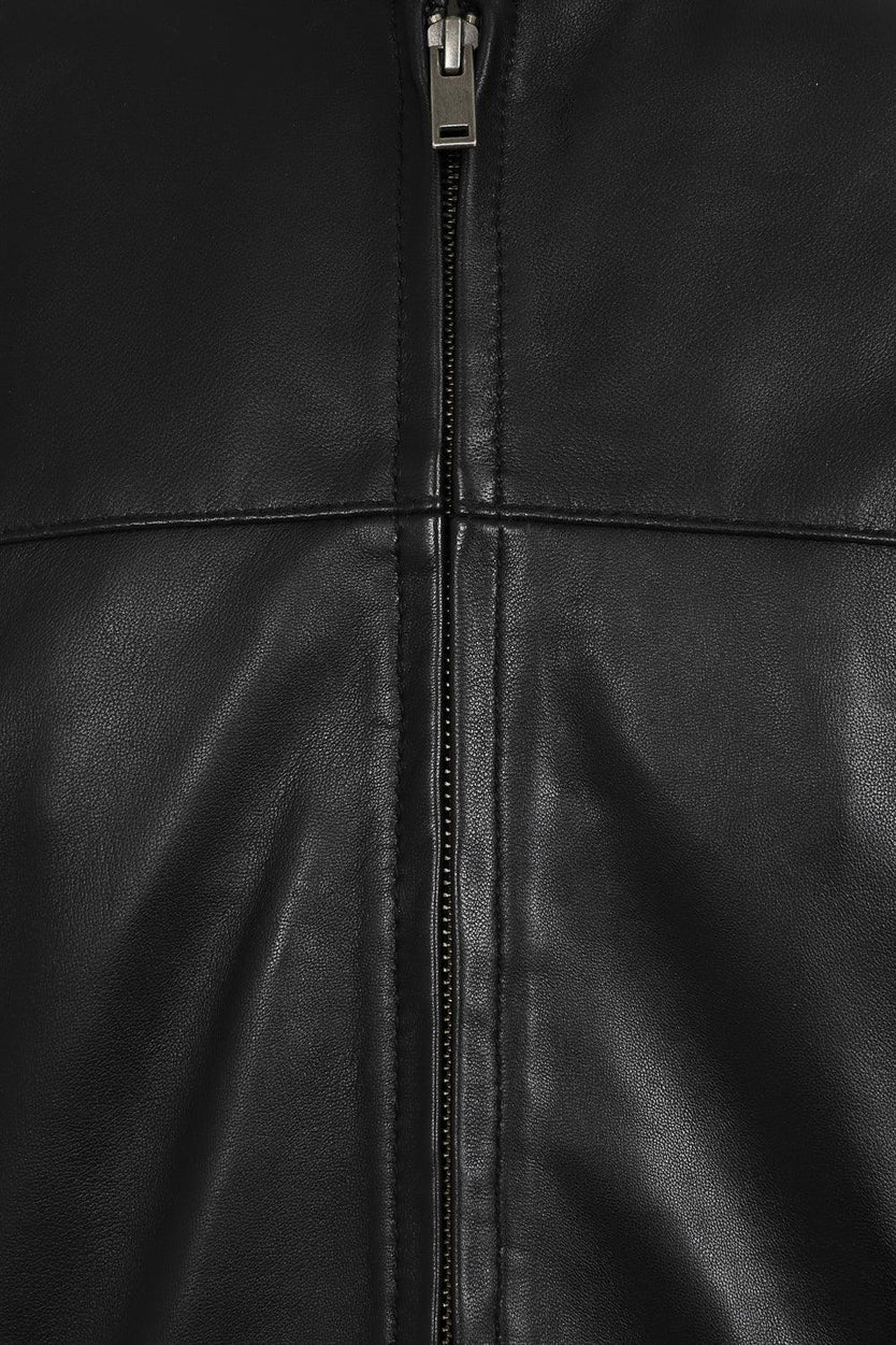 Classic Black Leather Jacket