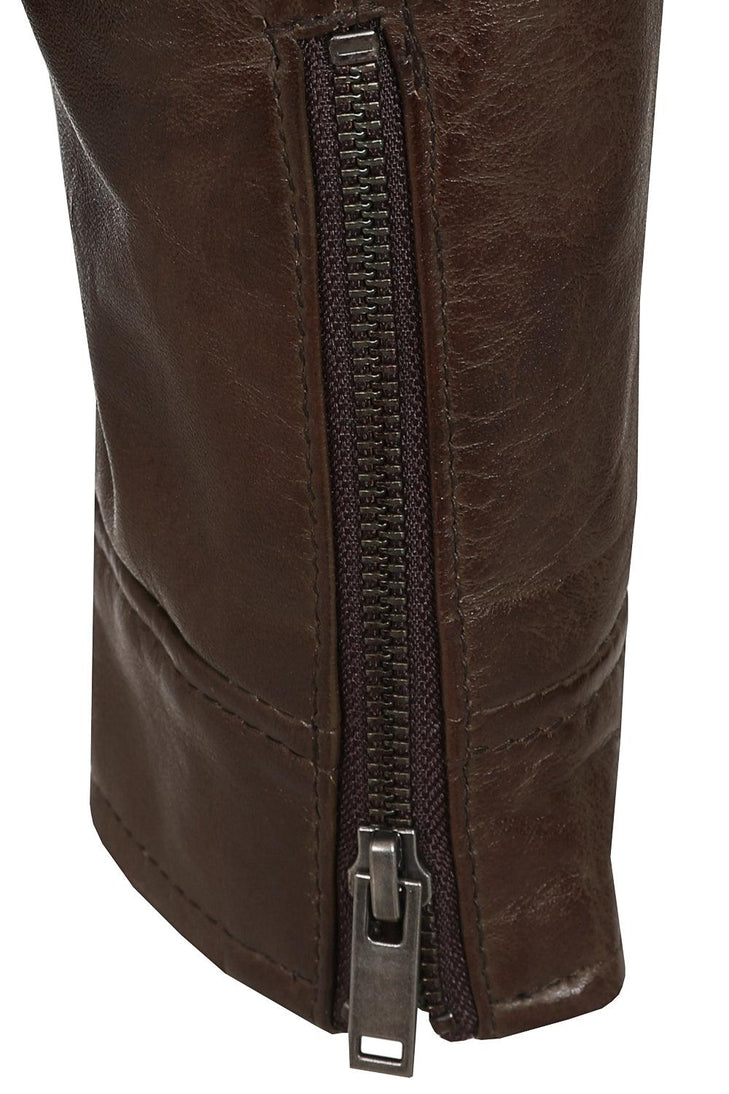 Men's Brown Leather Jackets