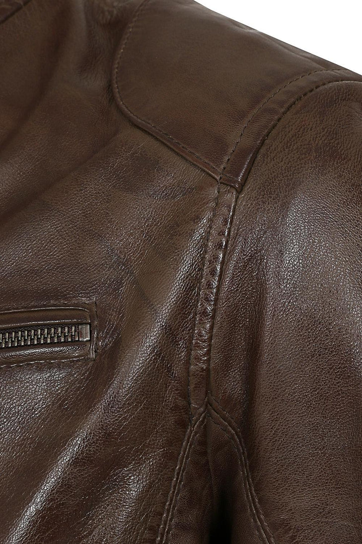 Men's Brown Leather Jackets