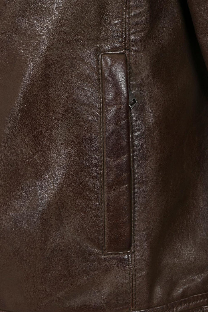 Men's Brown Leather Jackets