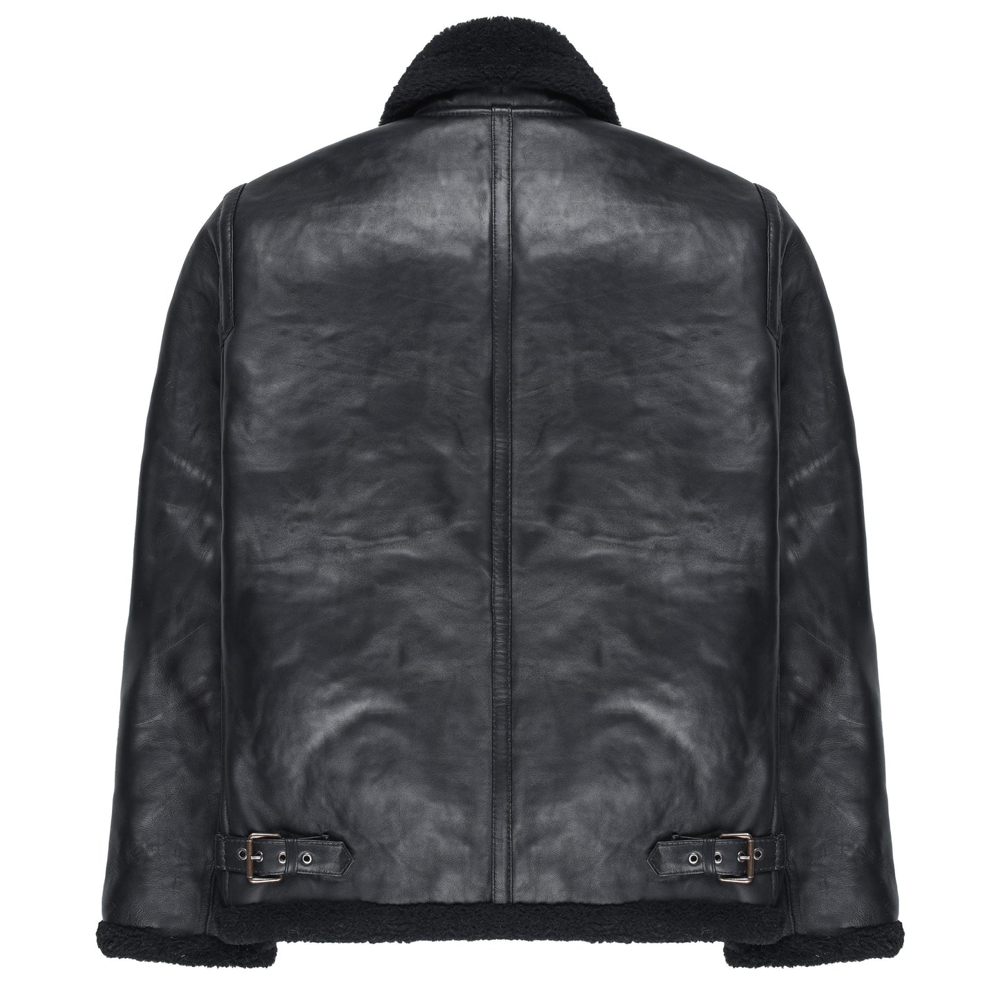 100% premium sheepskin leather jacket