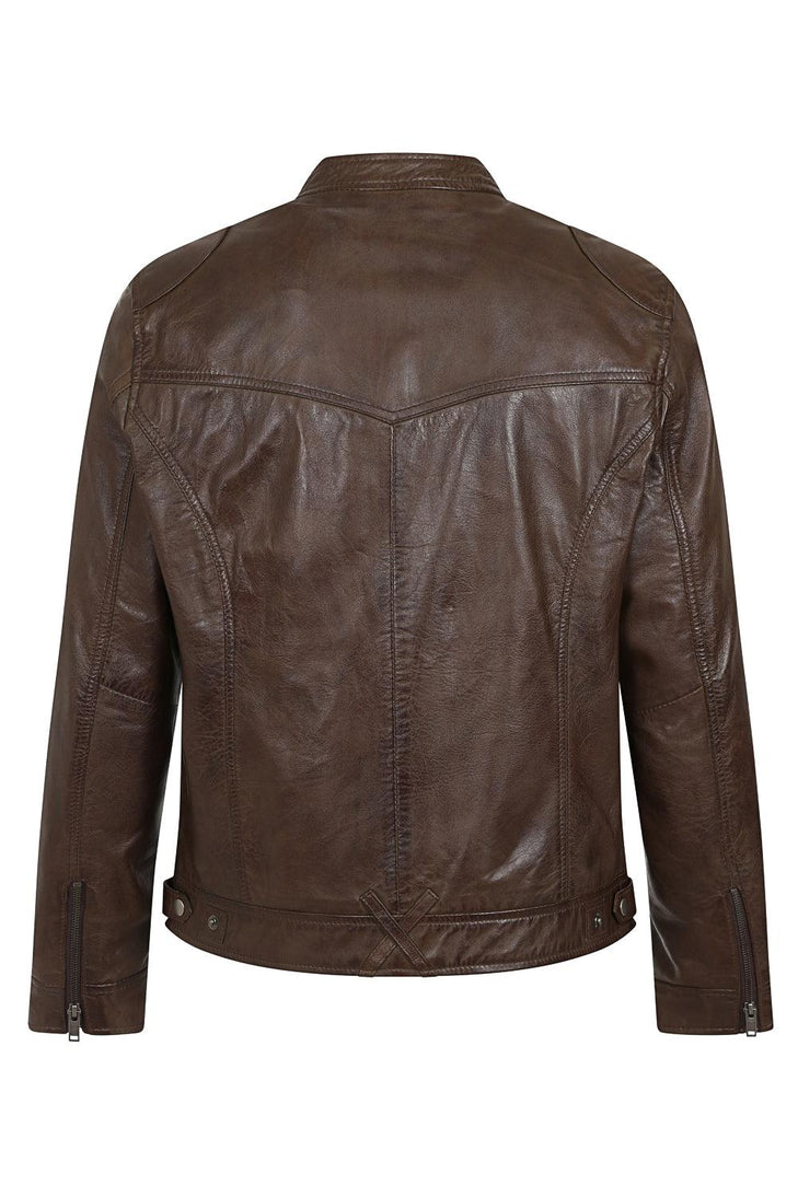 Men's Brown Leather Jackets