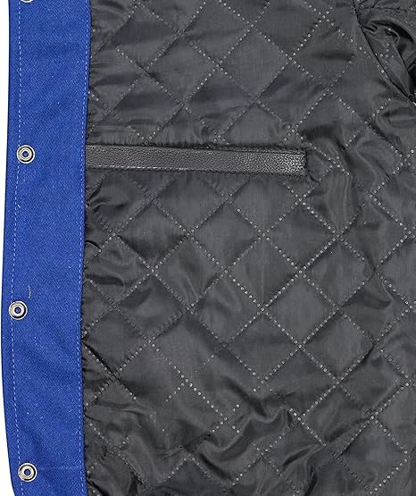 royal blue letterman jacket