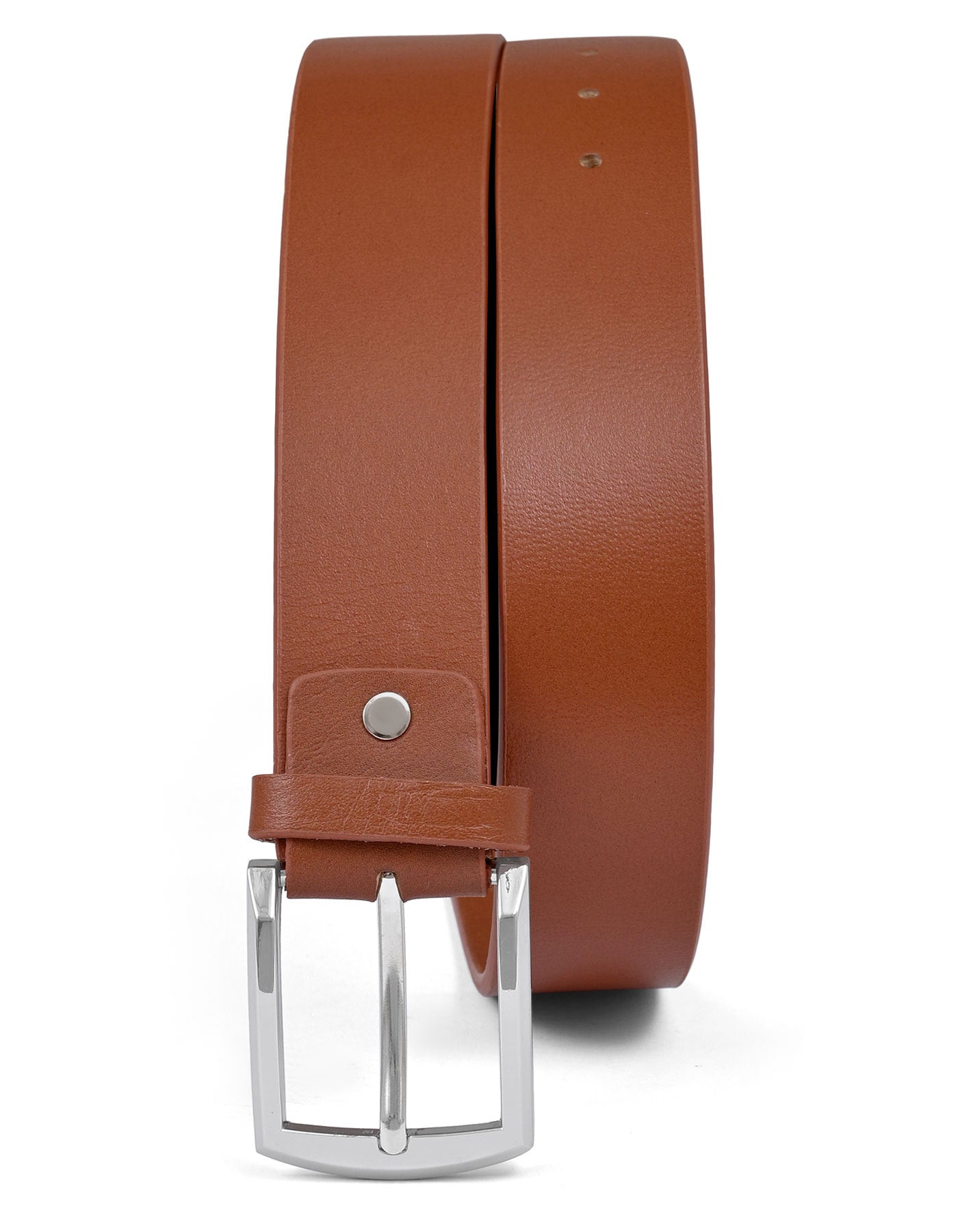men tan leather belt