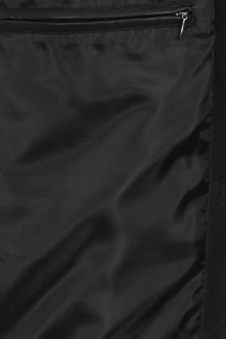 Men’s Timeless Black Leather Jacket 