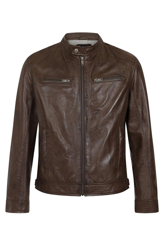 Men's Brown Leather Jackets