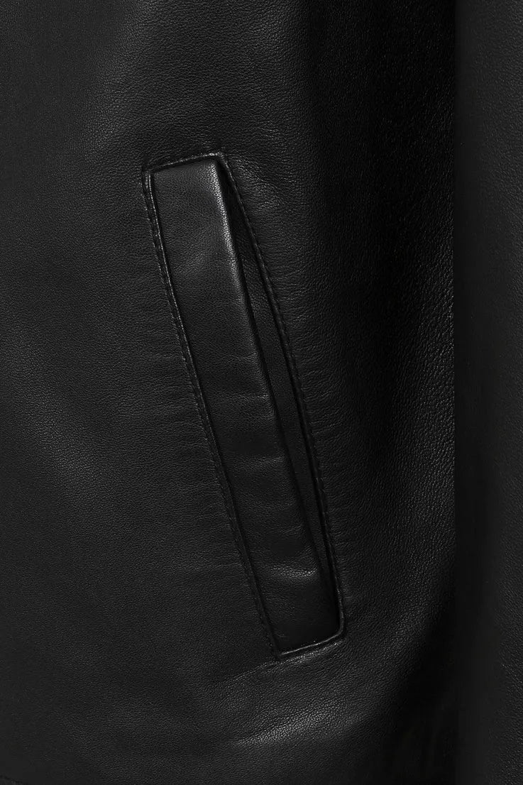 Men’s Timeless Black Leather Jacket 