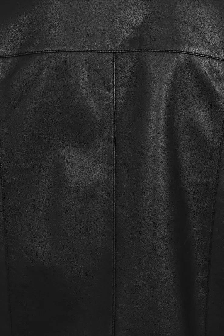 Men’s Timeless Black Leather Jacket 